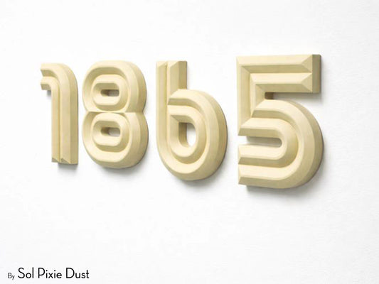 Boho 3D House Numbers – Modern Mediterranean Style