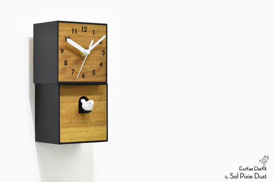 Cuckoo Clock City Two Story - Modern Cuckoo Bird Clock