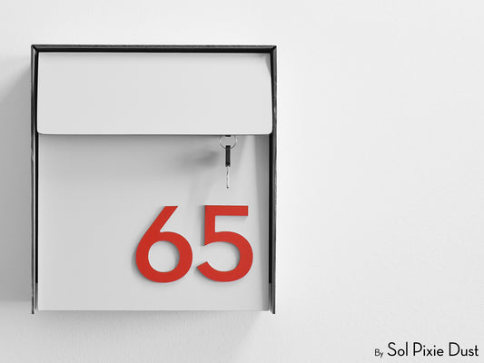 Modern Wall Mounted Mailbox Type 1 EU