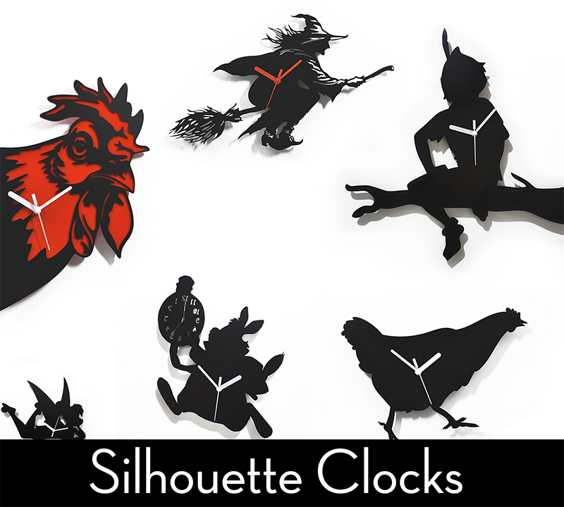 Silhouette Clocks