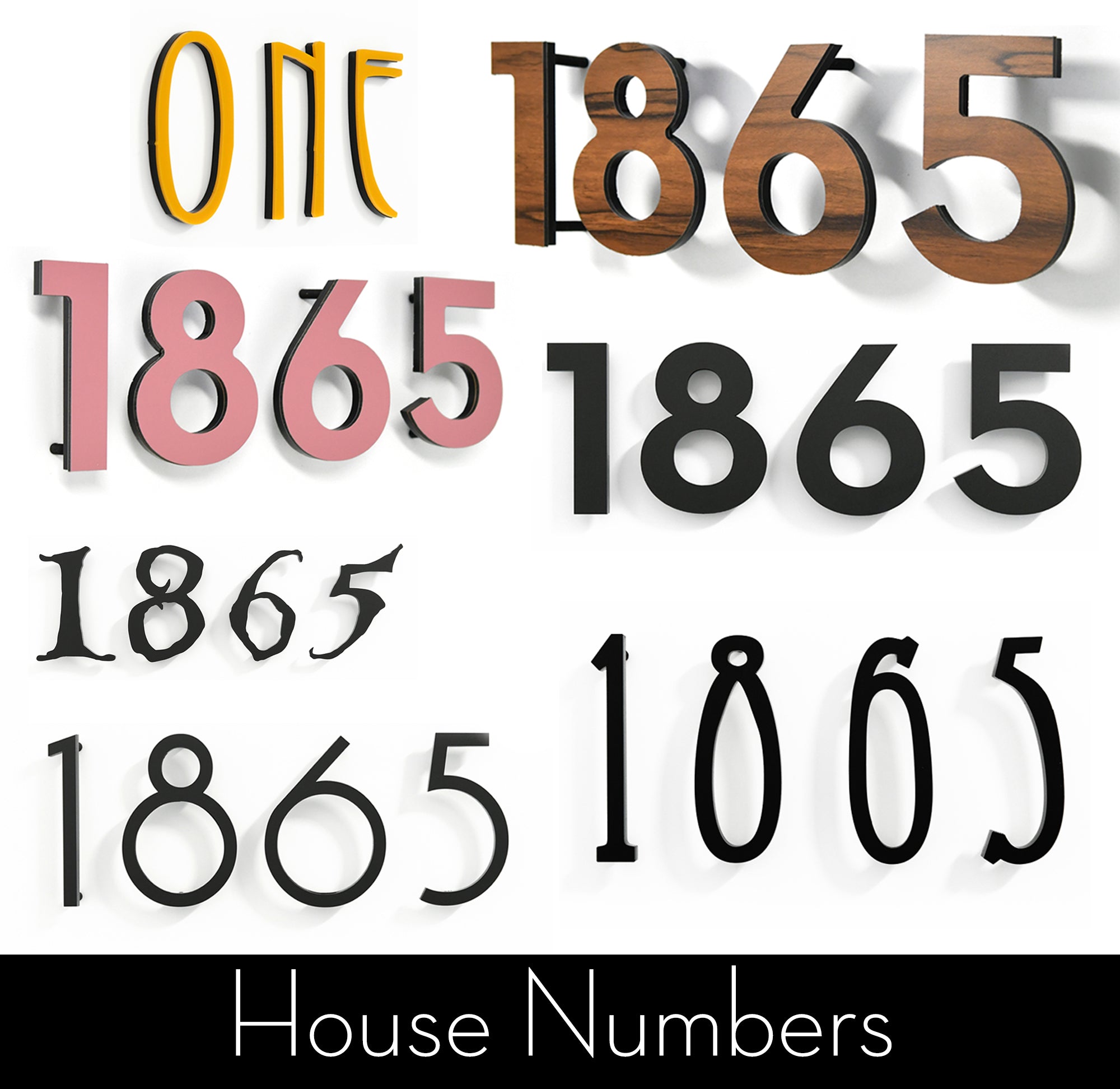 House Numbers – Sol Studio - SolPixieDust