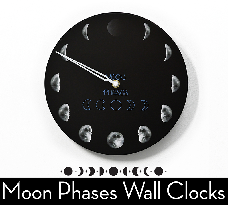 Moon Phases Clocks