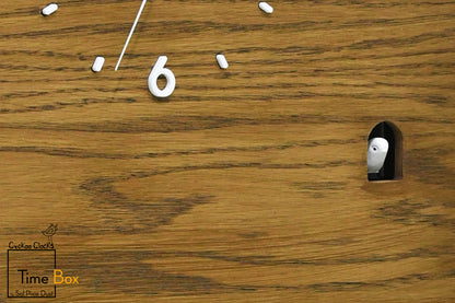 Time Box Modern Cuckoo Bird.  Cuckoo and Pendulum Wall Clock
