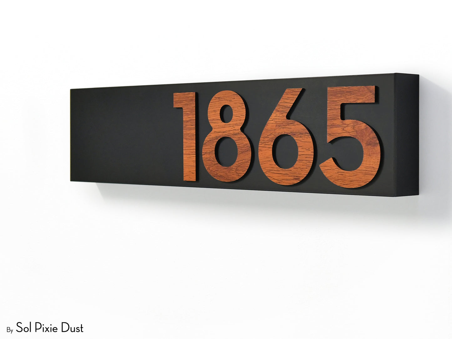 Hollow Aluminum Address Plaques - LED Signs