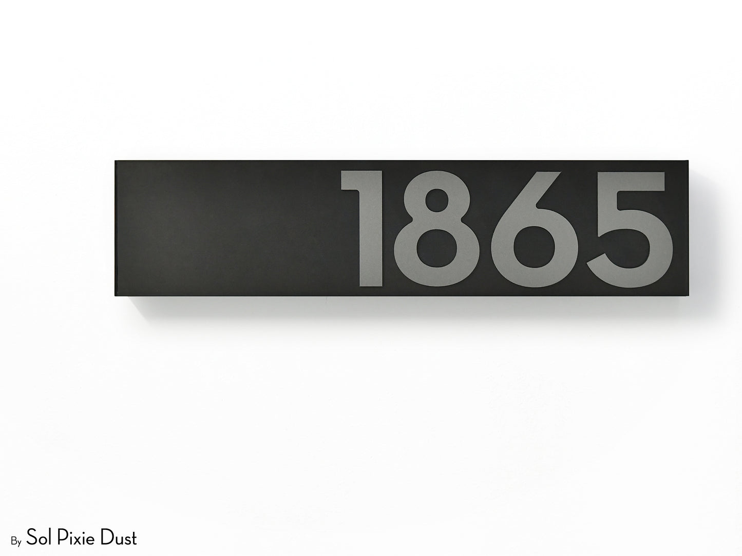 Hollow Aluminum Address Plaques - LED Signs