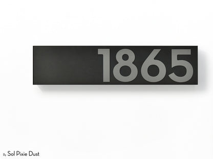 Hollow Aluminum Address Plaques - LED Signs