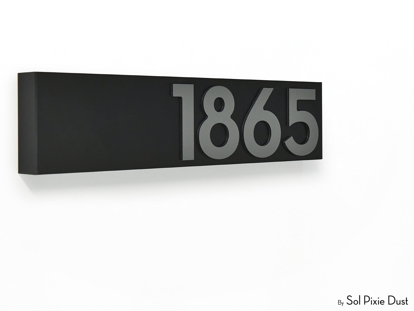 Hollow Aluminum Address Plaques - LED Signs