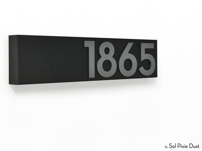 Hollow Aluminum Address Plaques - LED Signs