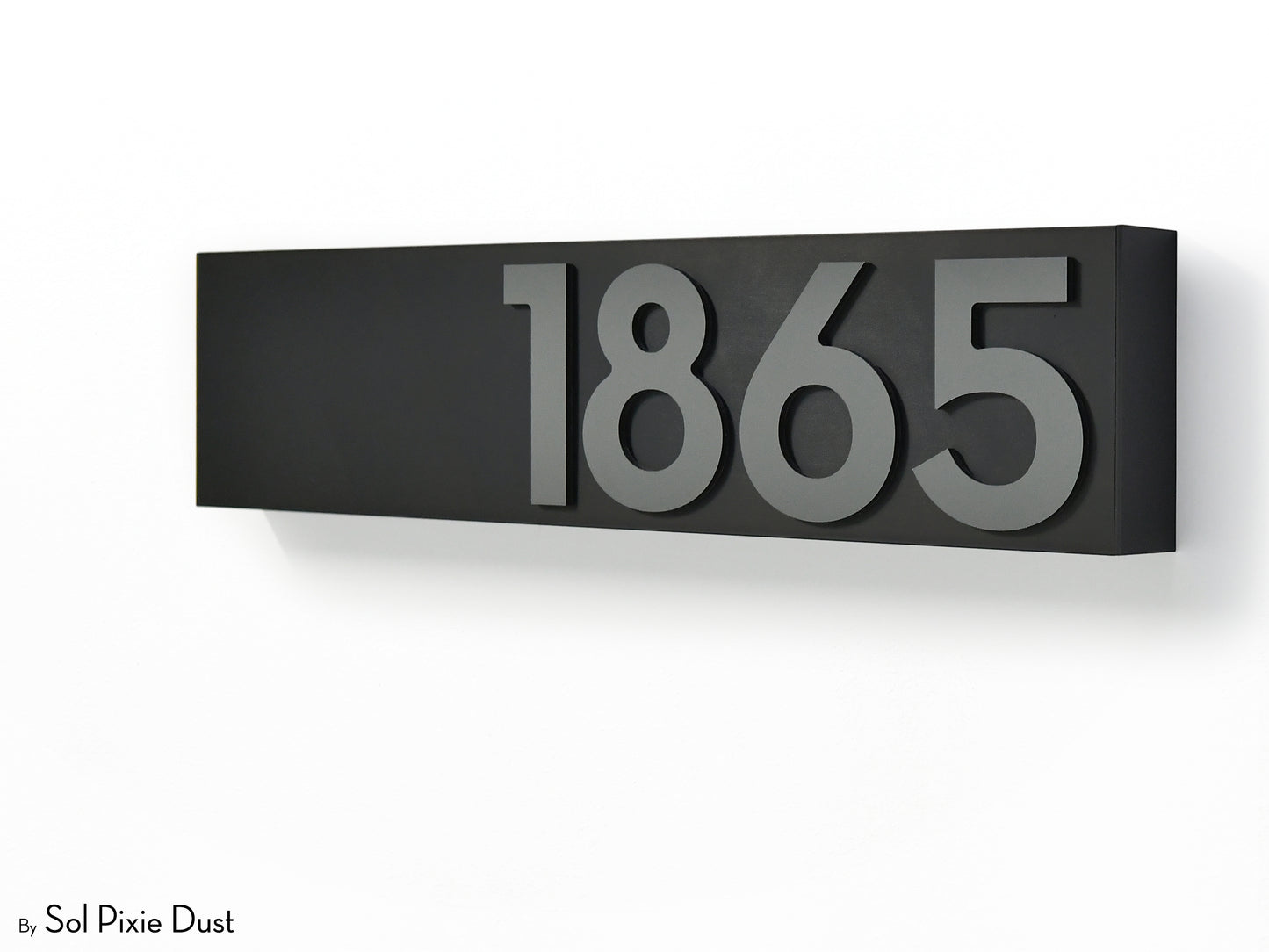 Hollow Aluminum Address Plaques - LED Signs