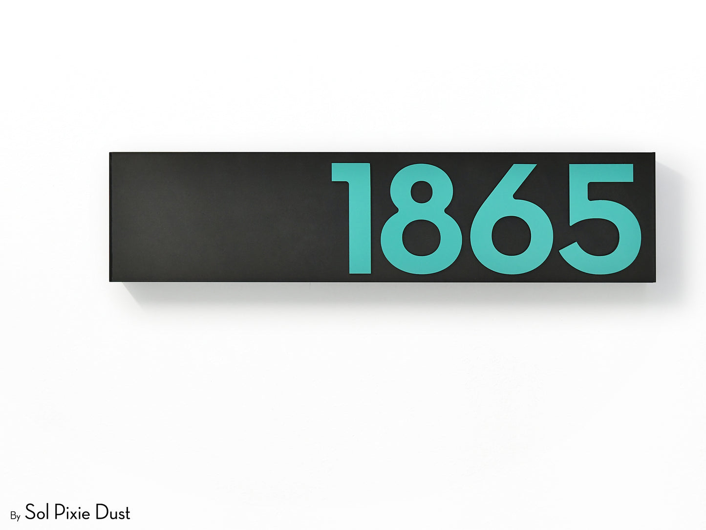 Hollow Aluminum Address Plaques - LED Signs