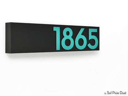 Hollow Aluminum Address Plaques - LED Signs