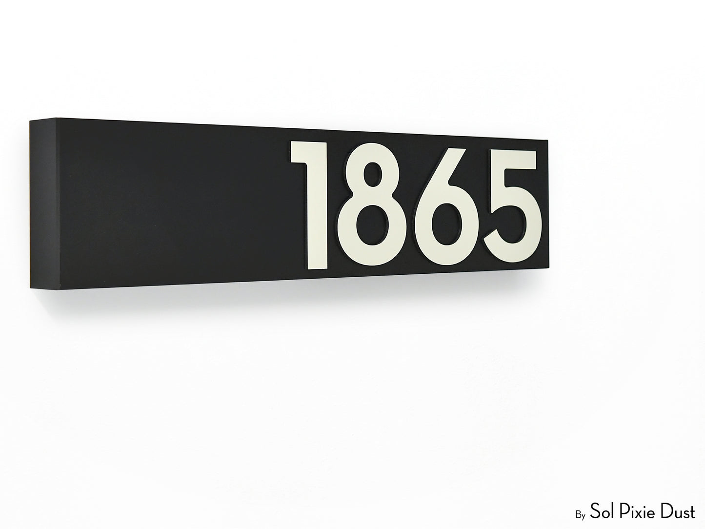 Hollow Aluminum Address Plaques - LED Signs
