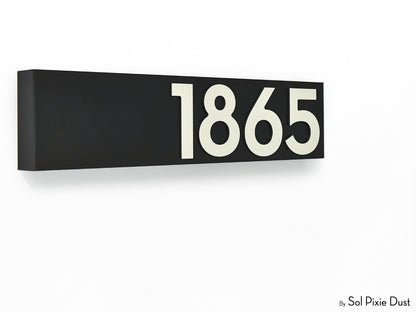 Hollow Aluminum Address Plaques - LED Signs