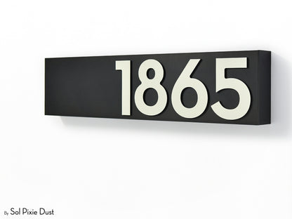 Hollow Aluminum Address Plaques - LED Signs