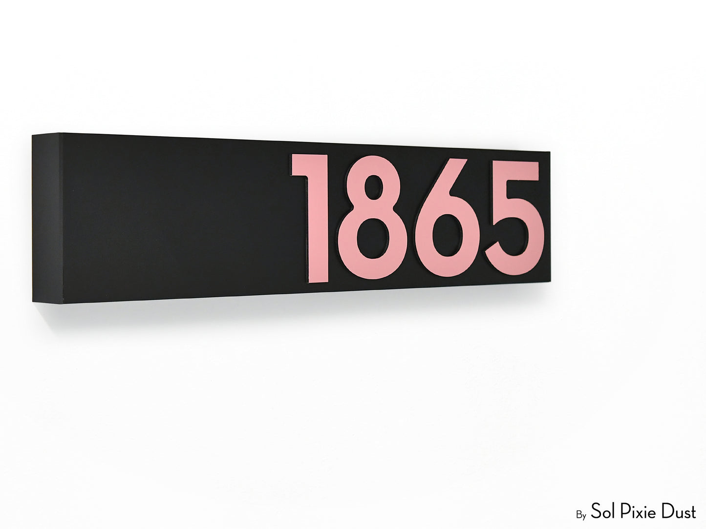 Hollow Aluminum Address Plaques - LED Signs