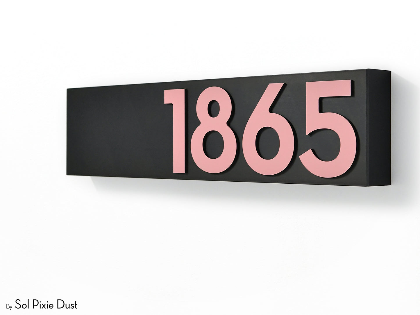 Hollow Aluminum Address Plaques - LED Signs