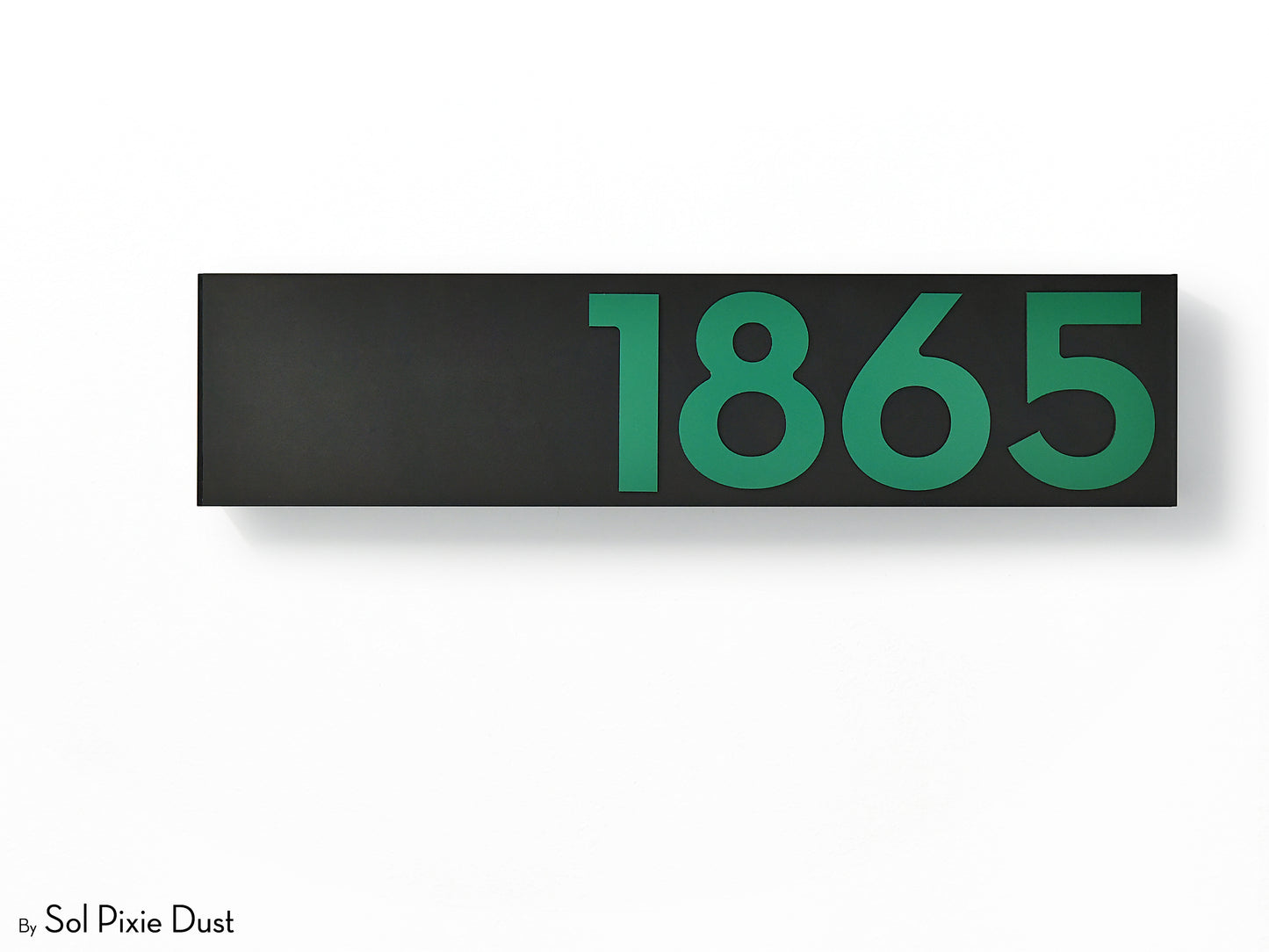 Hollow Aluminum Address Plaques - LED Signs