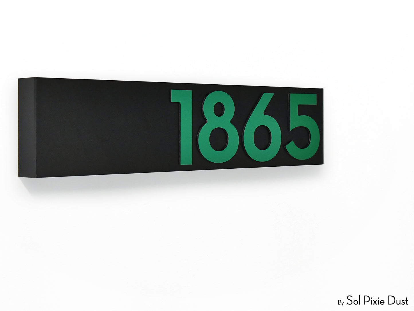 Hollow Aluminum Address Plaques - LED Signs