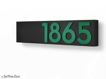 Hollow Aluminum Address Plaques - LED Signs