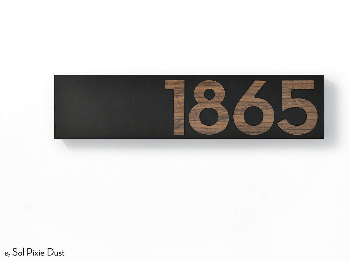 Hollow Aluminum Address Plaques - LED Signs