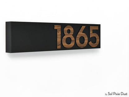 Hollow Aluminum Address Plaques - LED Signs