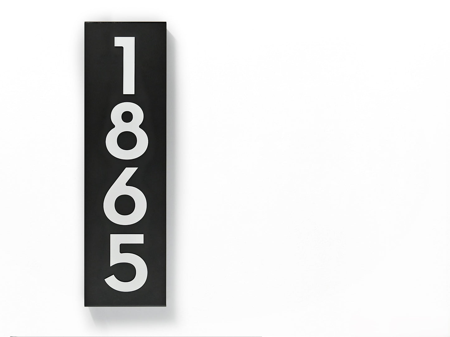 Hollow Aluminum Address Plaques - LED Signs