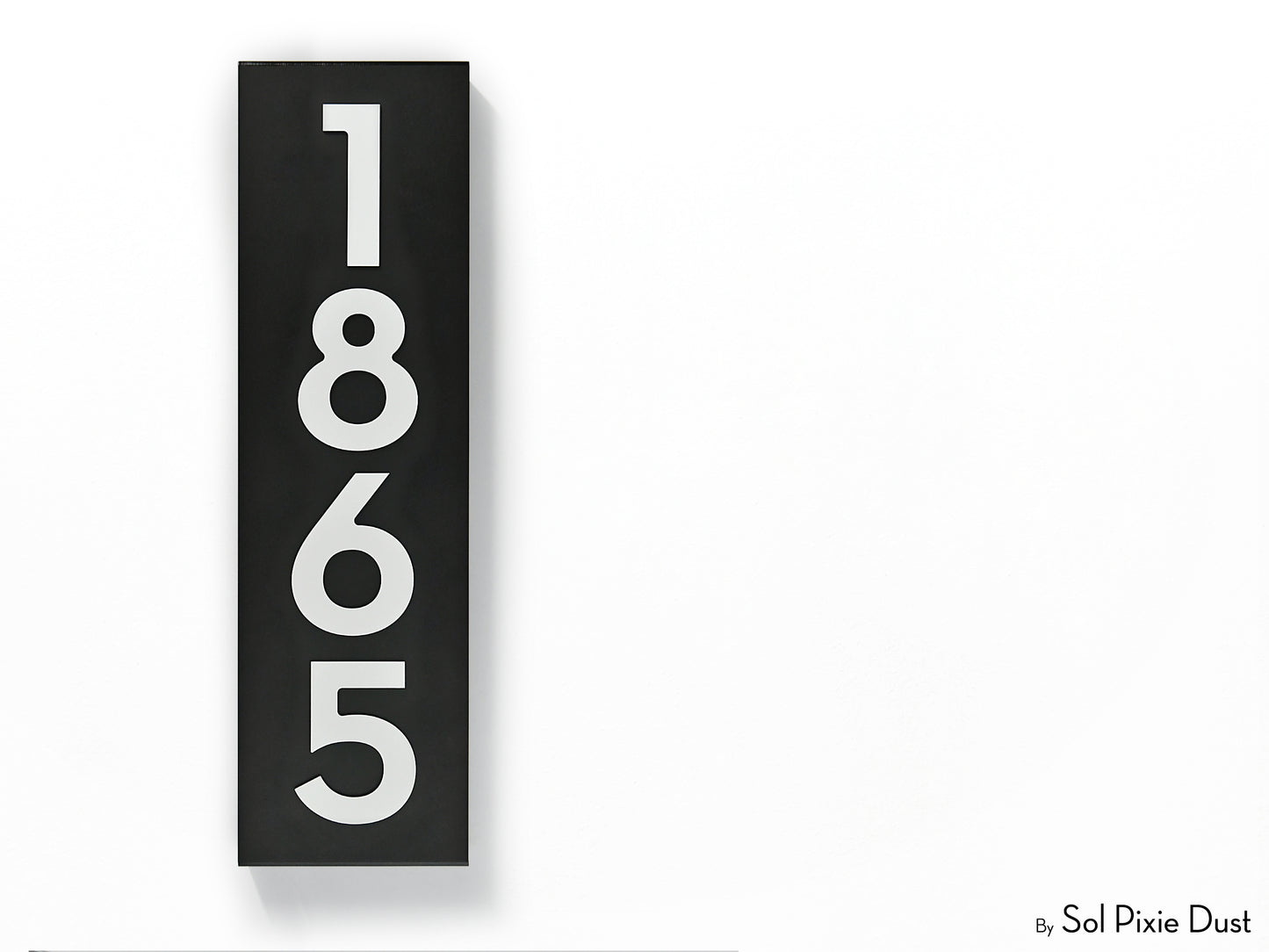 Hollow Aluminum Address Plaques - LED Signs