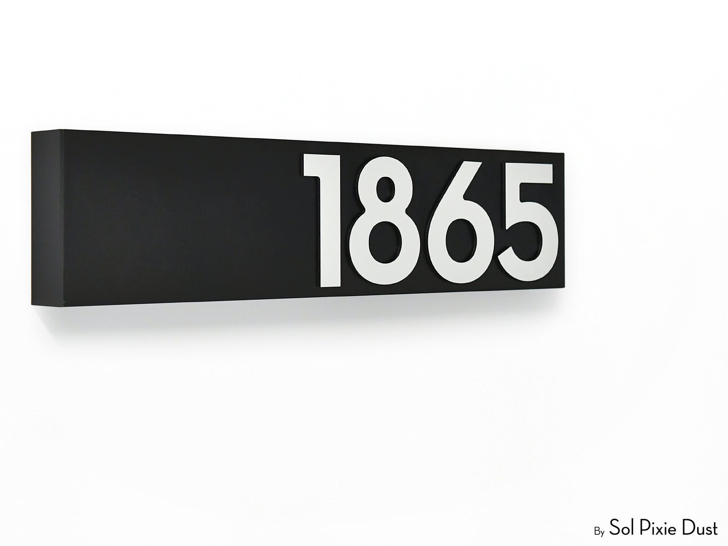 Hollow Aluminum Address Plaques - LED Signs