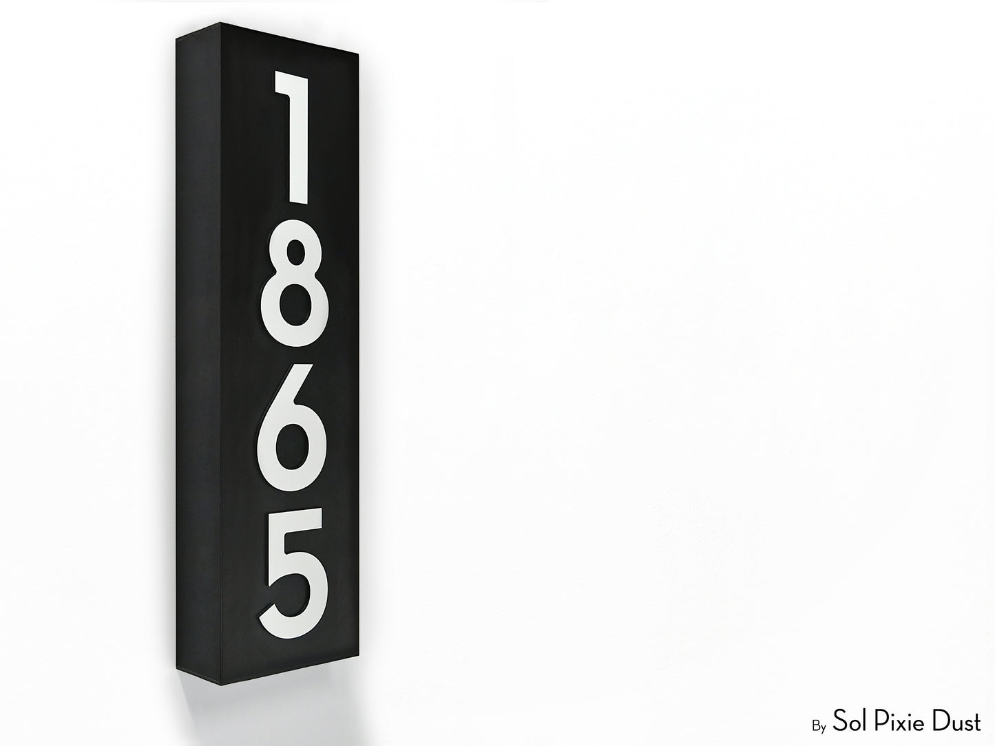 Hollow Aluminum Address Plaques - LED Signs