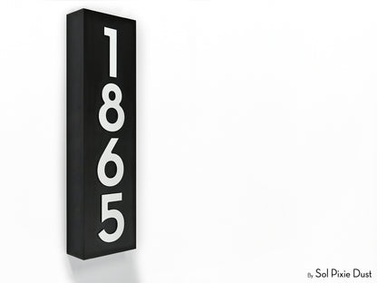Hollow Aluminum Address Plaques - LED Signs