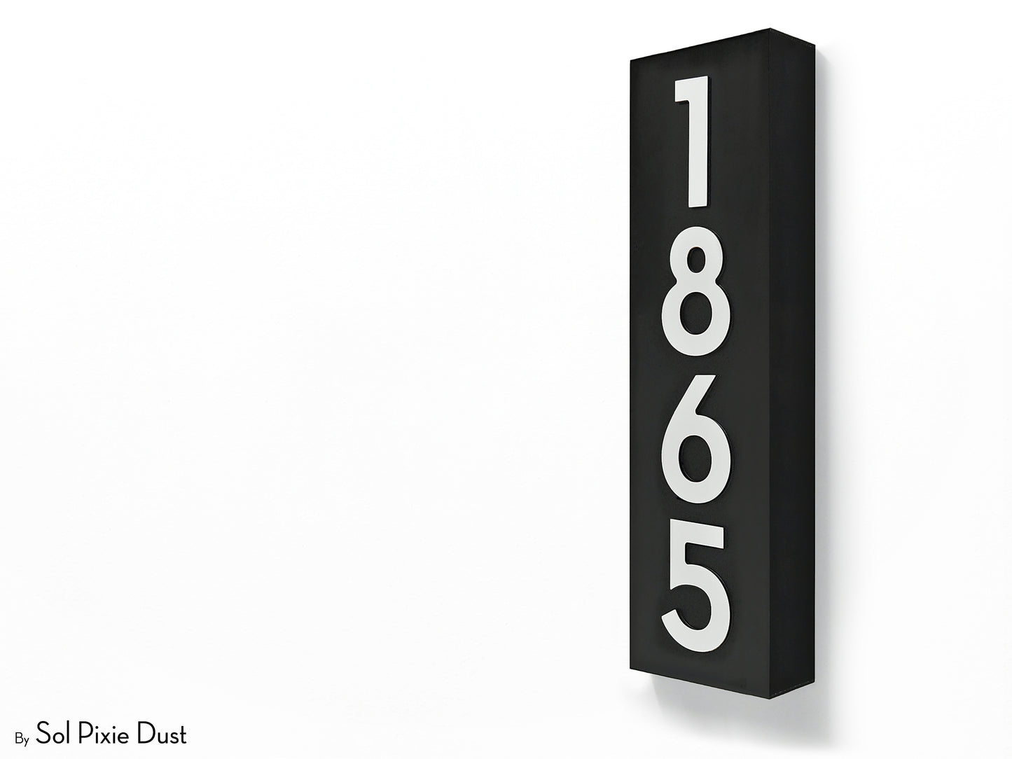 Hollow Aluminum Address Plaques - LED Signs