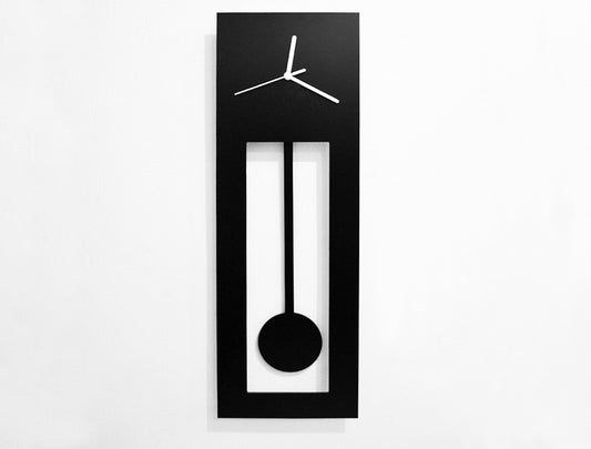 Bluntly Acrylic Grandfather Pendulum - Wall Clock / Table Clock