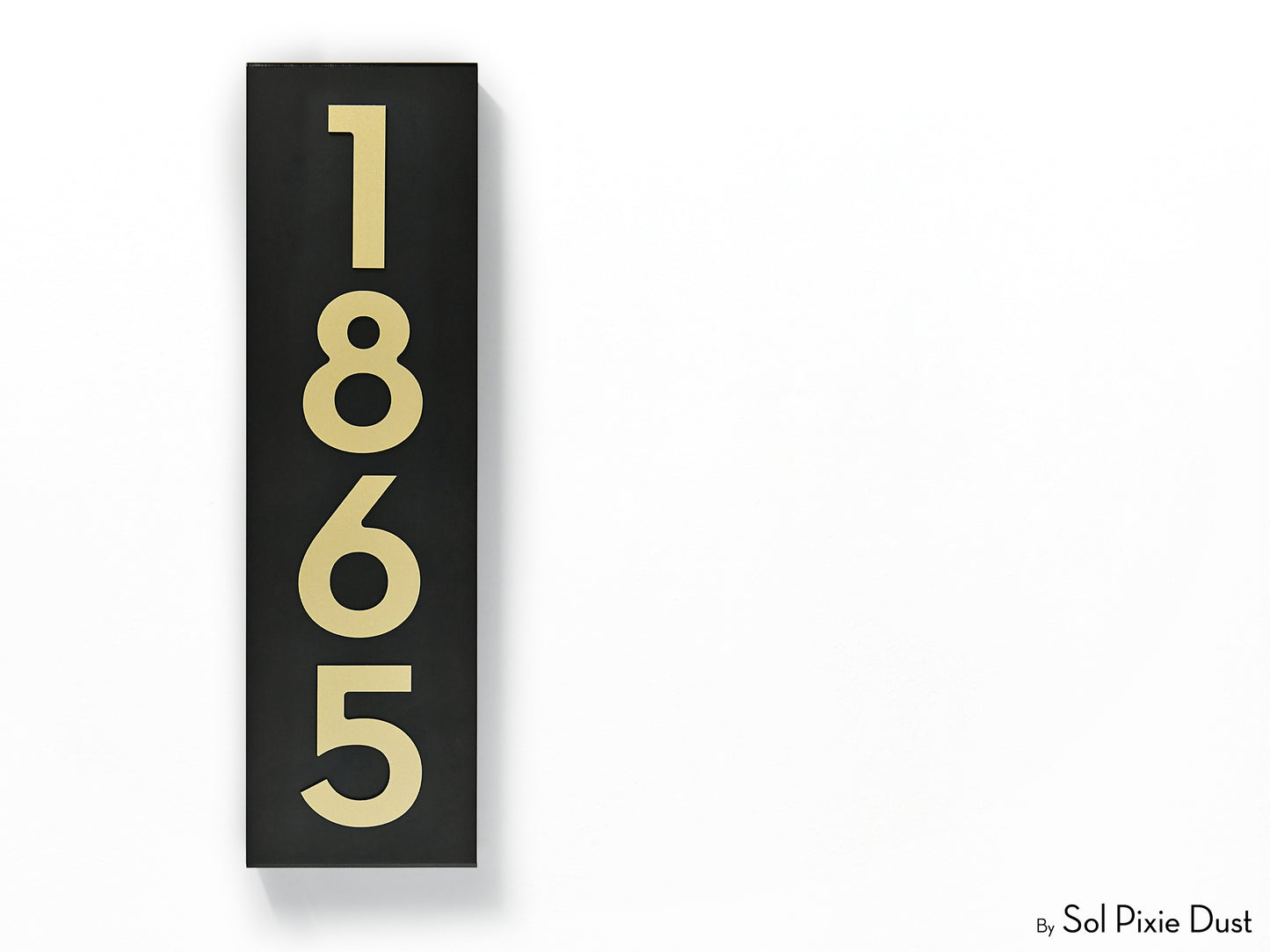 Hollow Aluminum Address Plaques - LED Signs