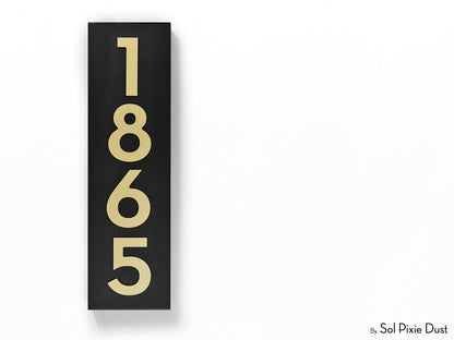 Hollow Aluminum Address Plaques - LED Signs
