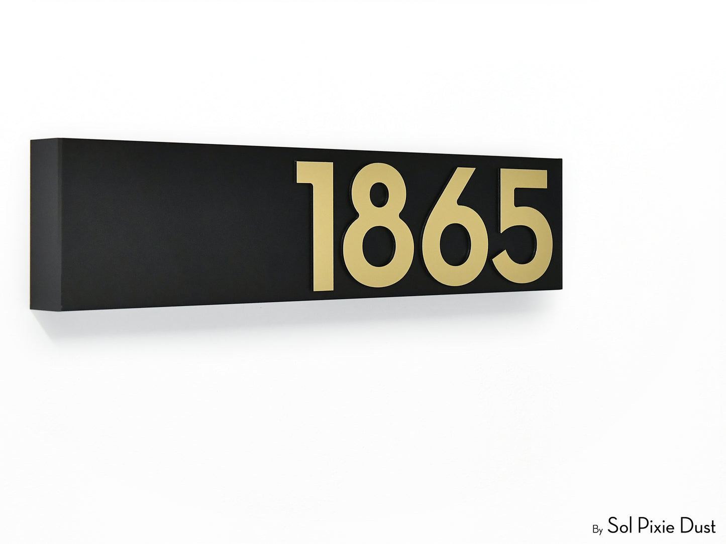 Hollow Aluminum Address Plaques - LED Signs