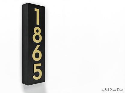 Hollow Aluminum Address Plaques - LED Signs