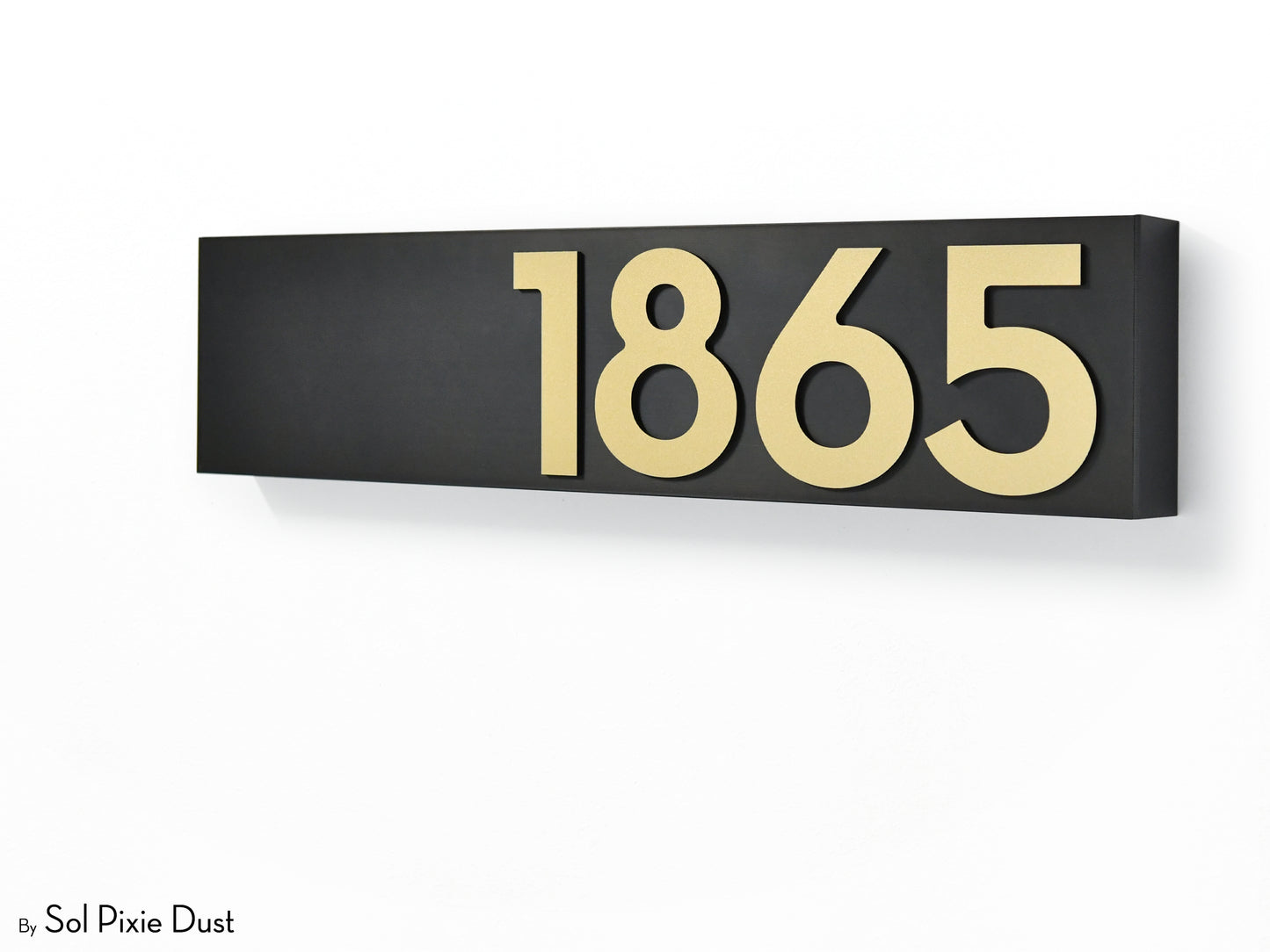 Hollow Aluminum Address Plaques - LED Signs