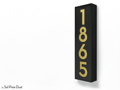 Hollow Aluminum Address Plaques - LED Signs