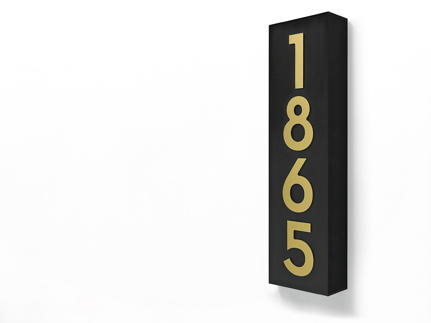 Hollow Aluminum Address Plaques - LED Signs