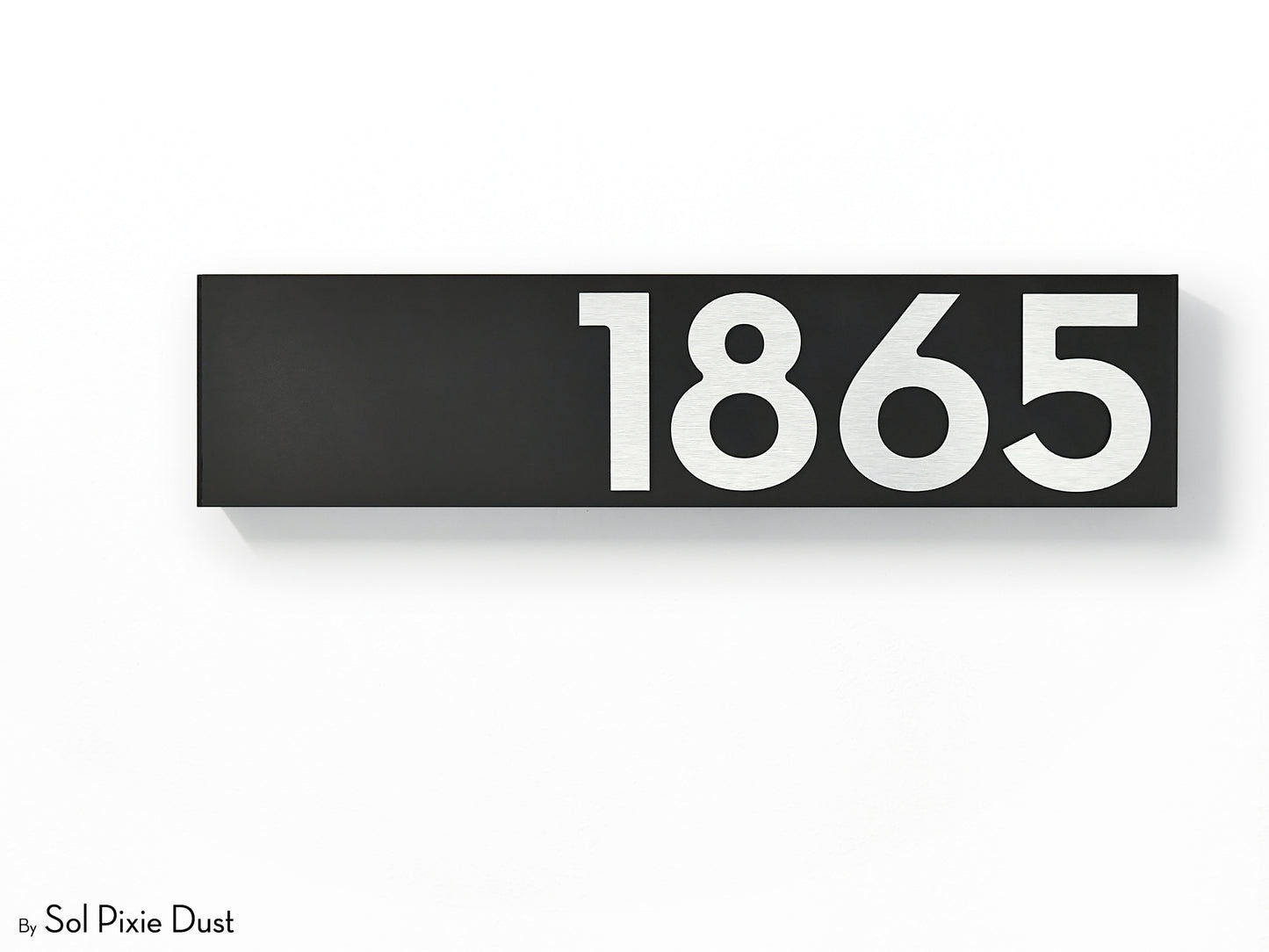 Hollow Aluminum Address Plaques - LED Signs