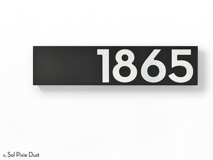 Hollow Aluminum Address Plaques - LED Signs