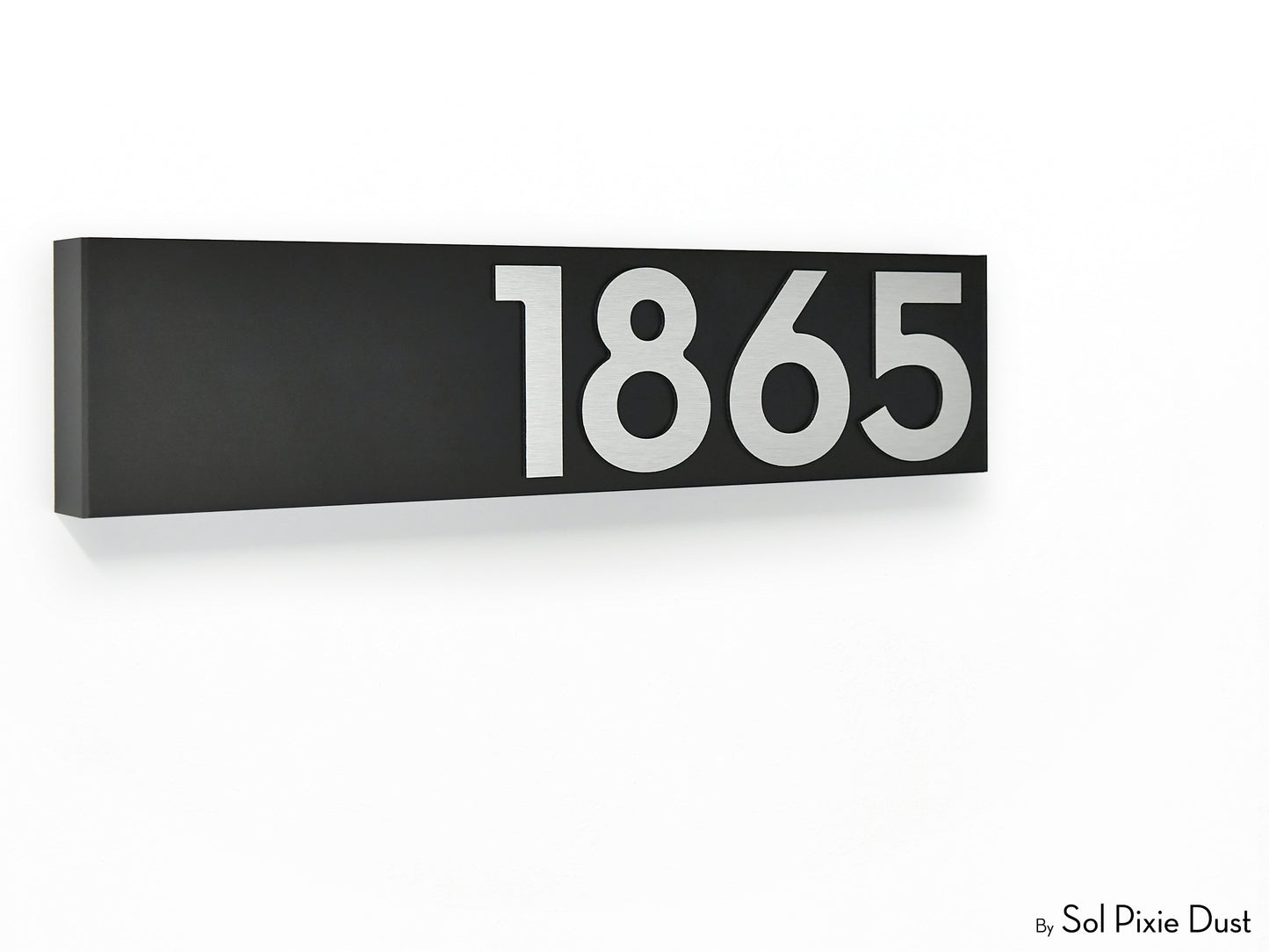 Hollow Aluminum Address Plaques - LED Signs