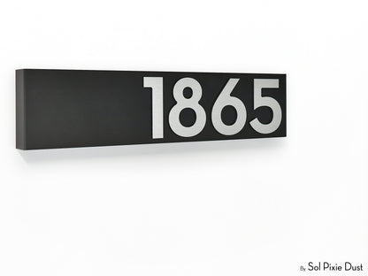 Hollow Aluminum Address Plaques - LED Signs