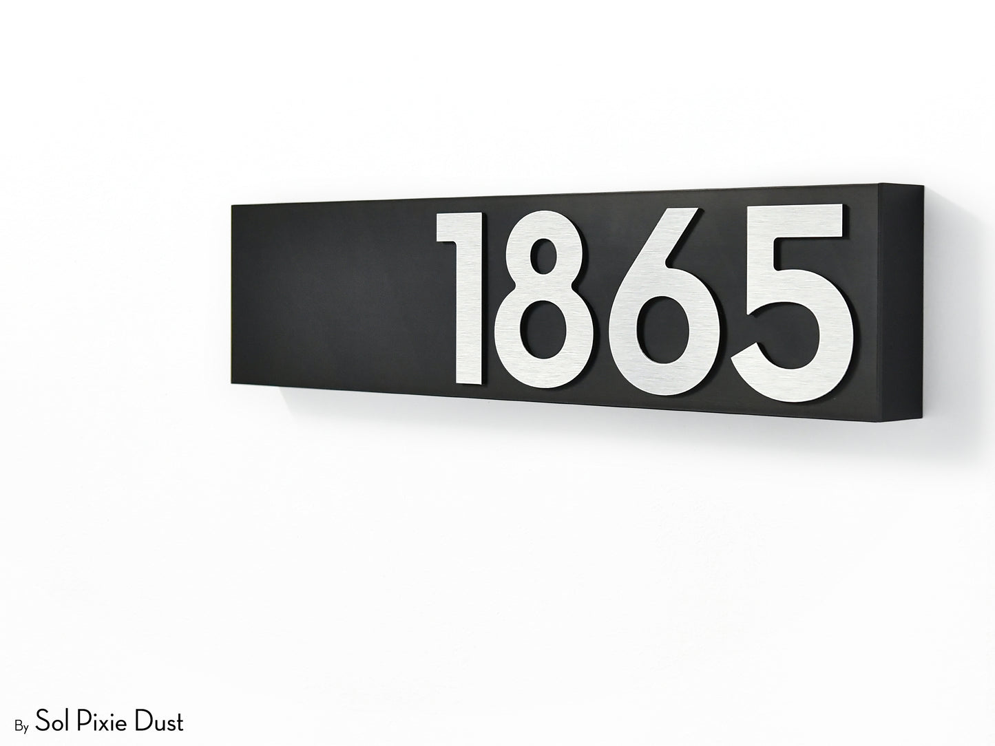 Hollow Aluminum Address Plaques - LED Signs