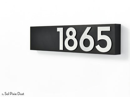 Hollow Aluminum Address Plaques - LED Signs