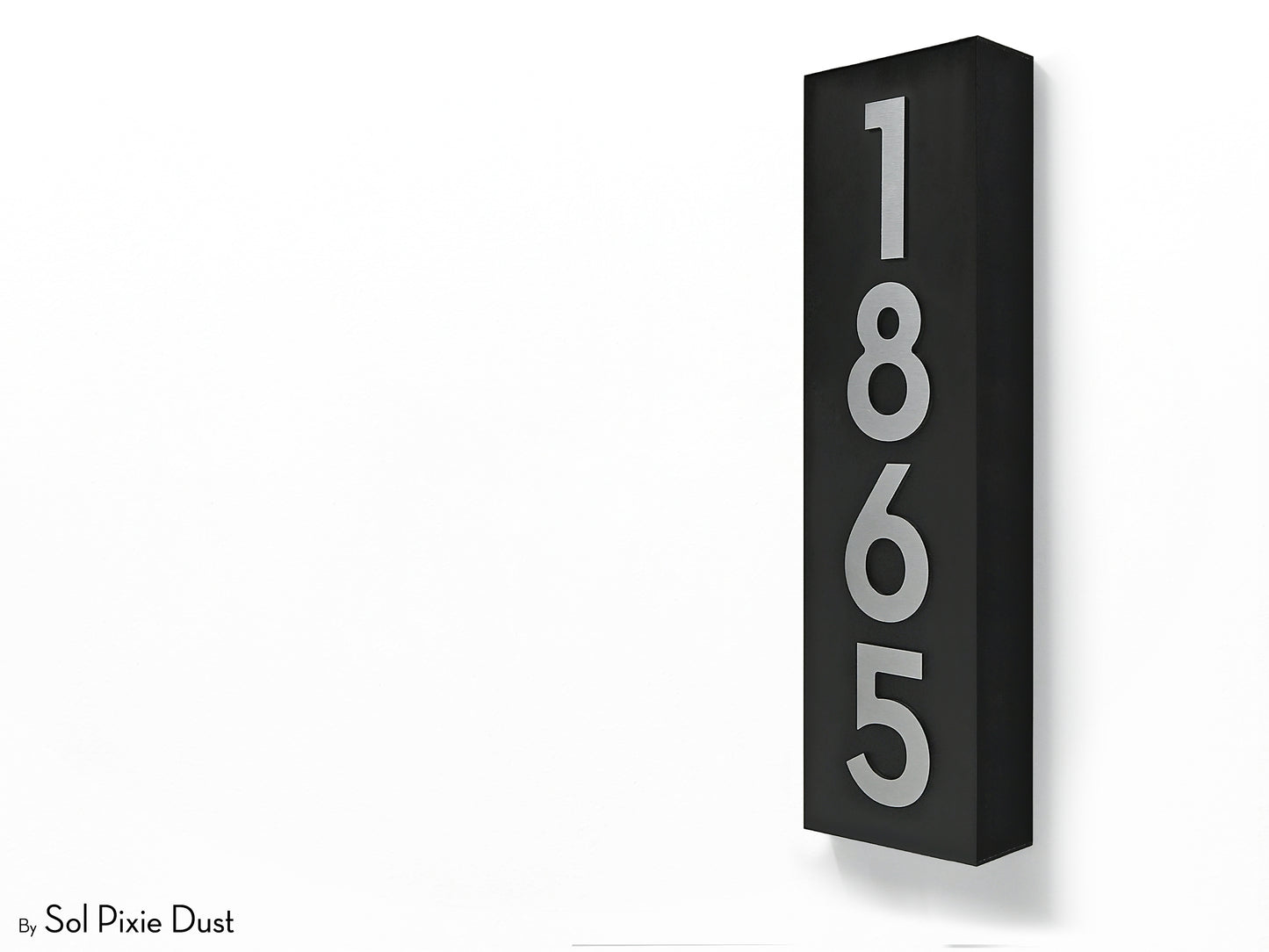 Hollow Aluminum Address Plaques - LED Signs