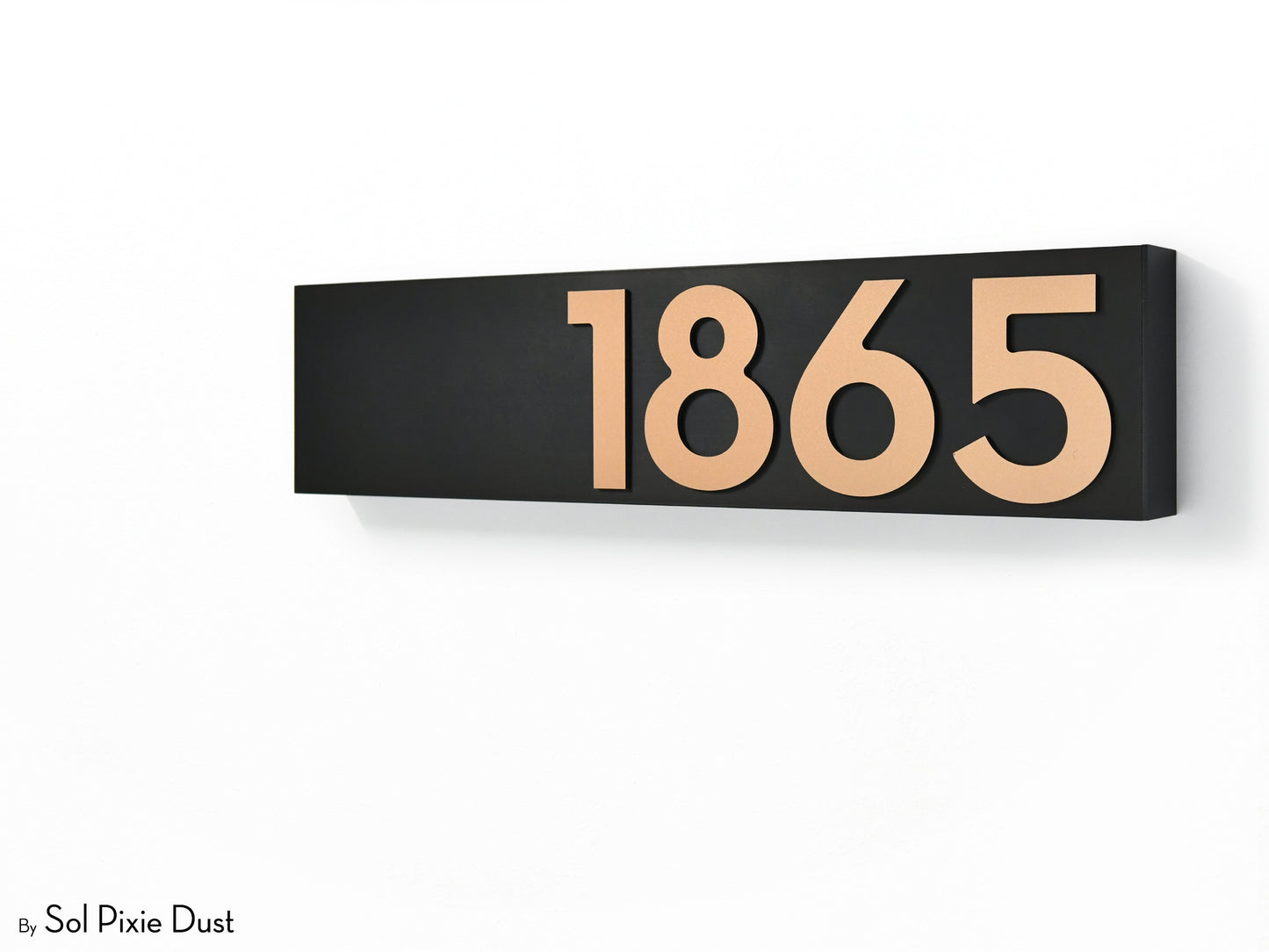 Hollow Aluminum Address Plaques - LED Signs