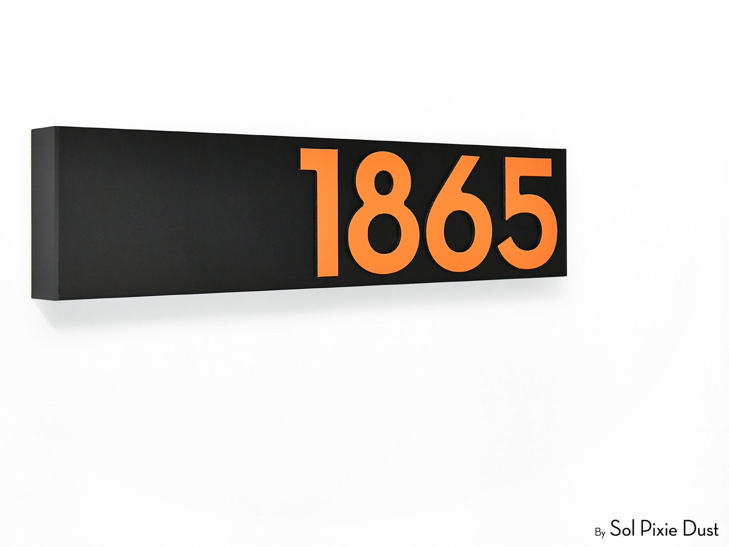 Hollow Aluminum Address Plaques - LED Signs