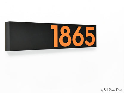 Hollow Aluminum Address Plaques - LED Signs