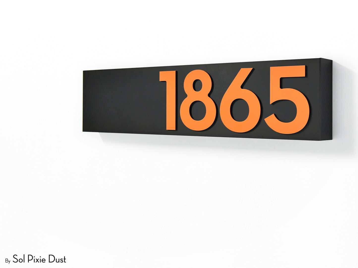 Hollow Aluminum Address Plaques - LED Signs